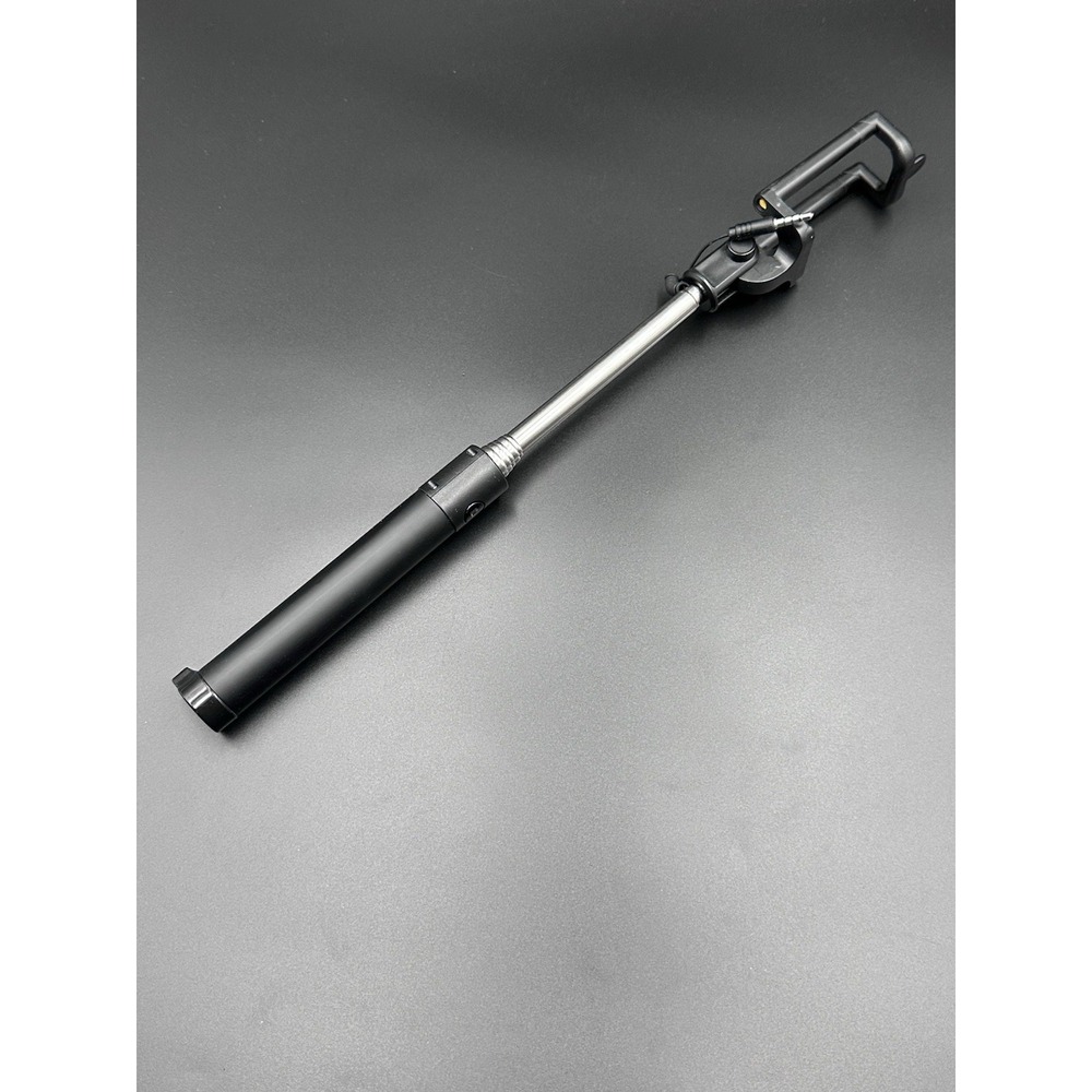 selfie stick black medium length black